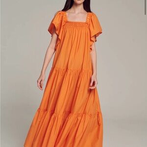 Devotion Twins Agistri Maxi Dress Orange